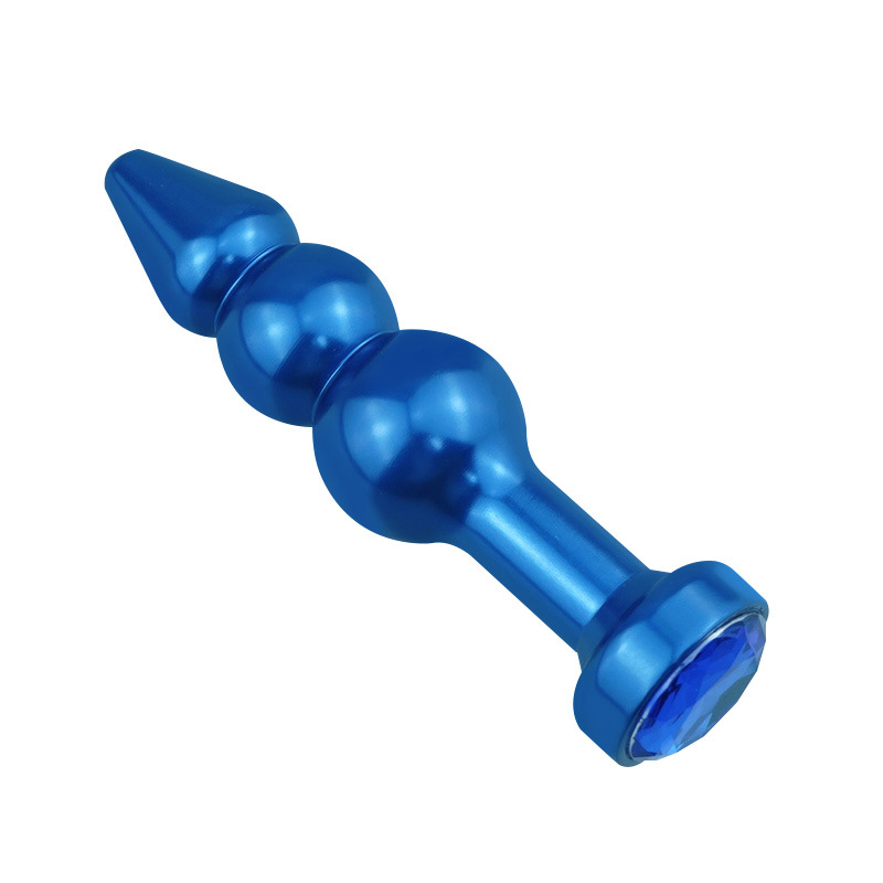 plug anale blu