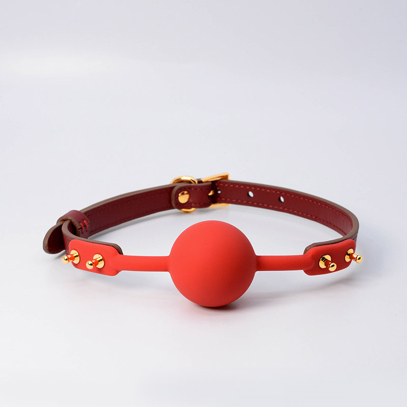 red ball gag