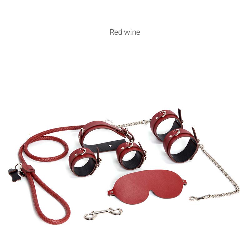 red wine bdsm set