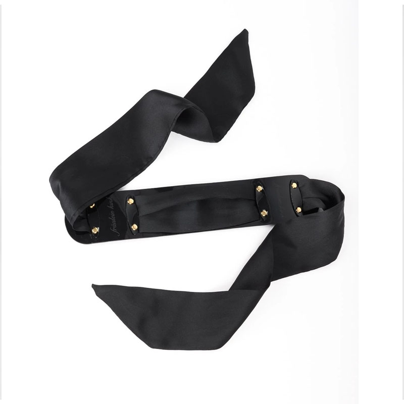 satin bondage cuffs