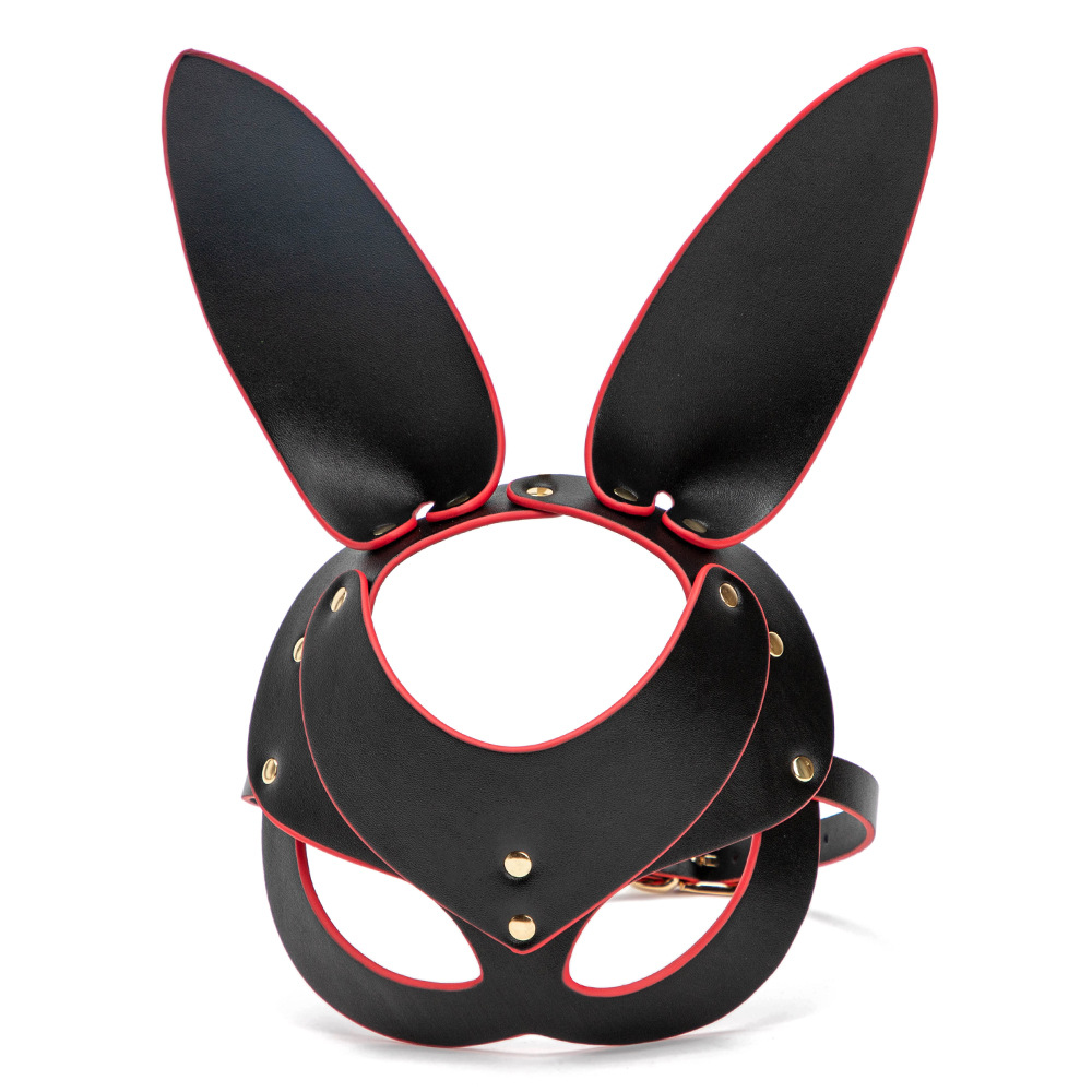 black bunny mask